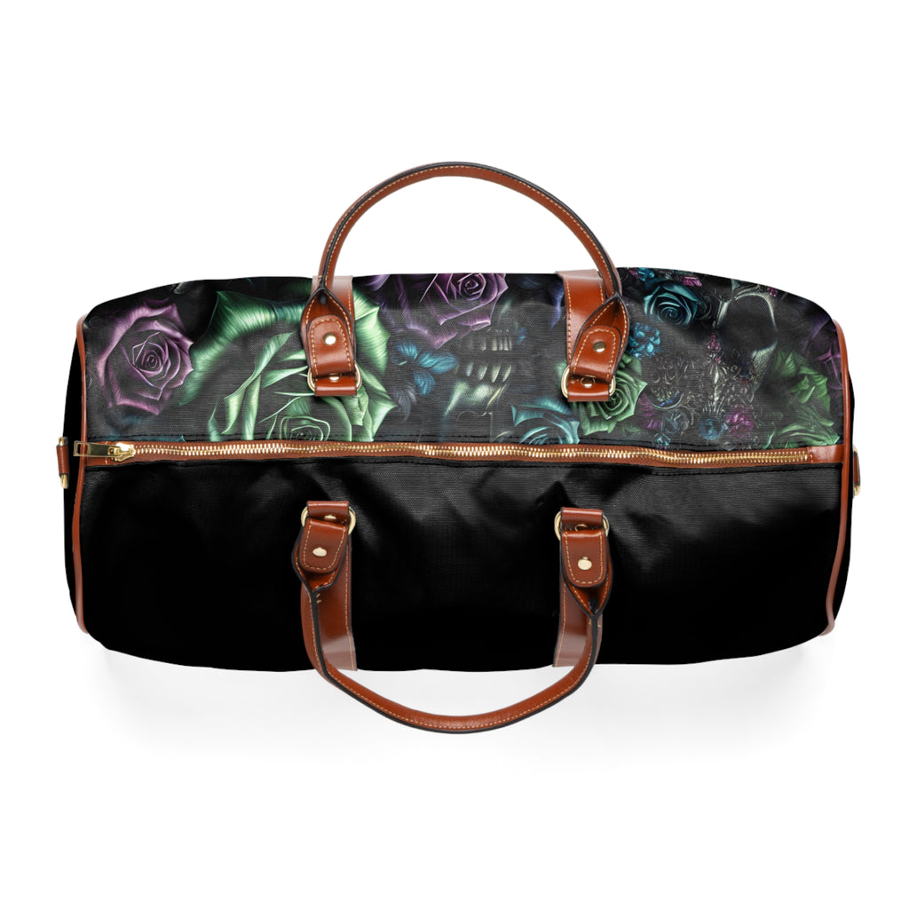 The TRS Skulls & Roses Waterproof Travel Bag