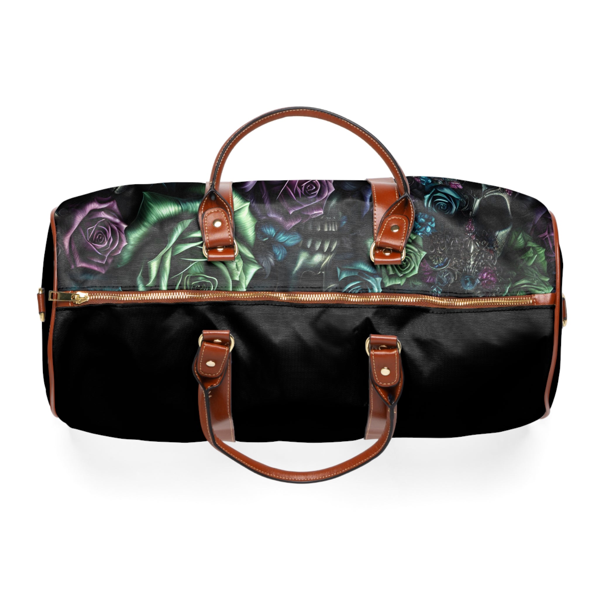 The TRS Skulls & Roses Waterproof Travel Bag