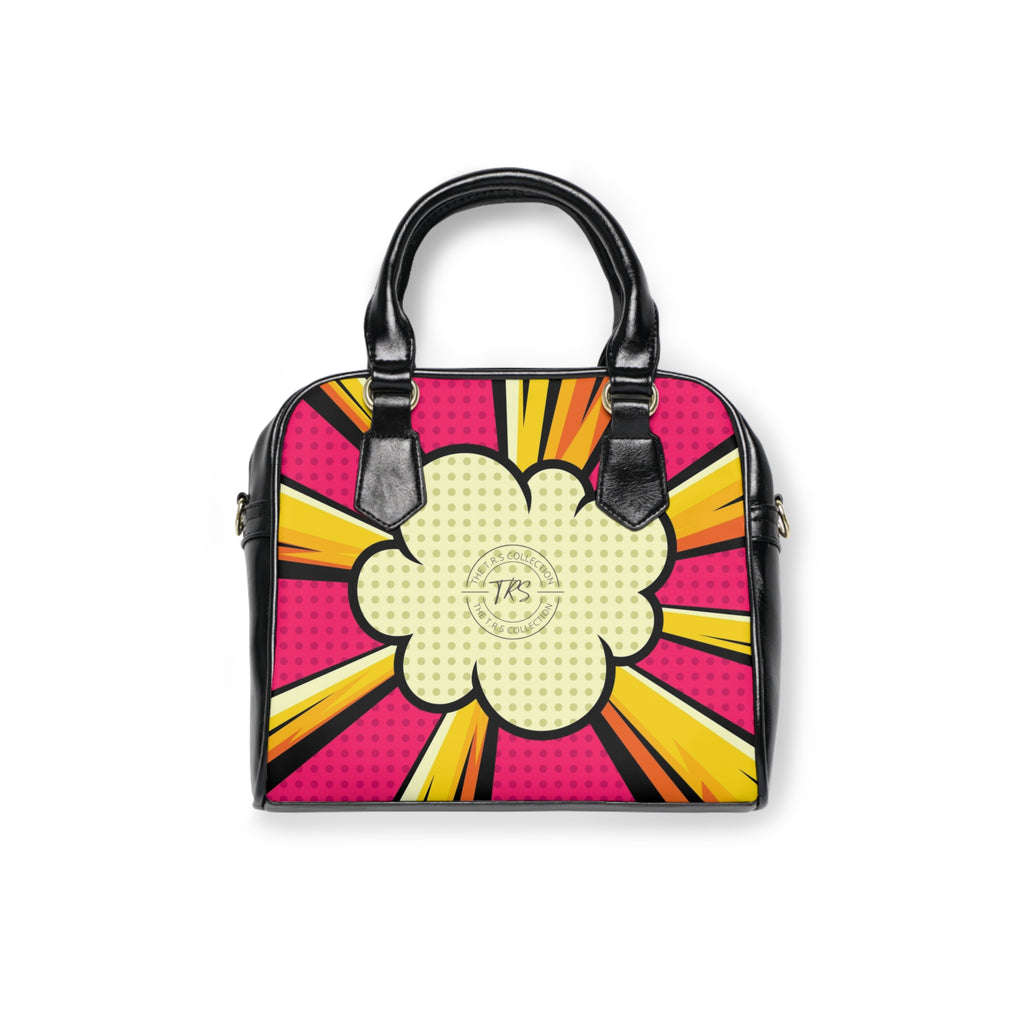 The TRS Premium Super Cute Yellow & Pink Pop Art Tote Bag