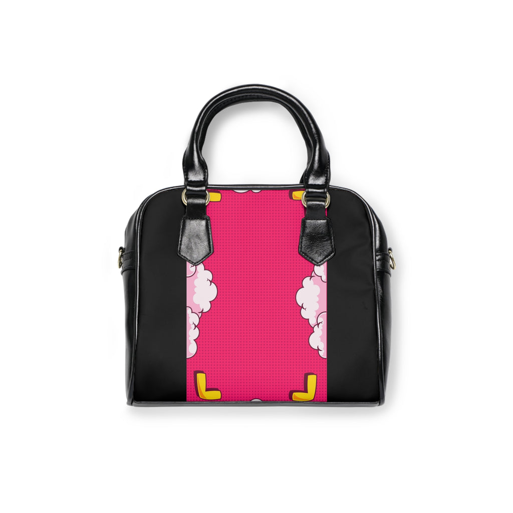 The TRS Vibrant Pink Pop Art Handbag